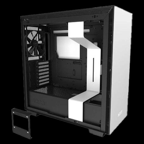 NZXT H710 ATX Mid Tower PC Case, Front I/O USB Type-C