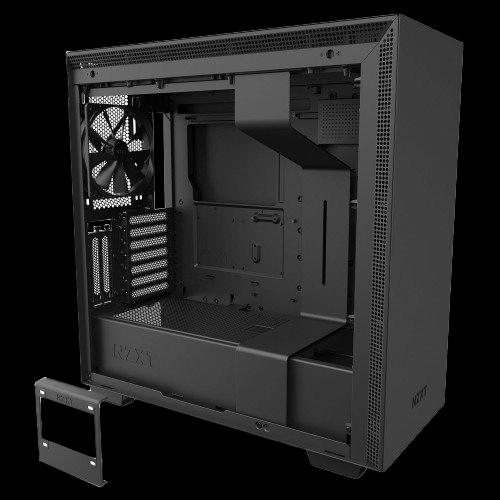 NZXT H710i ATX Mid Tower, Front I/O USB Type-C Port, Tempered Glass Side, RGB Lighting