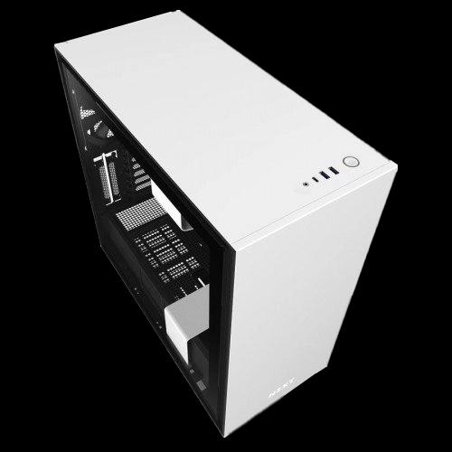 NZXT H710i ATX Mid Tower, Front I/O USB Type-C Port, Tempered Glass Side, RGB Lighting