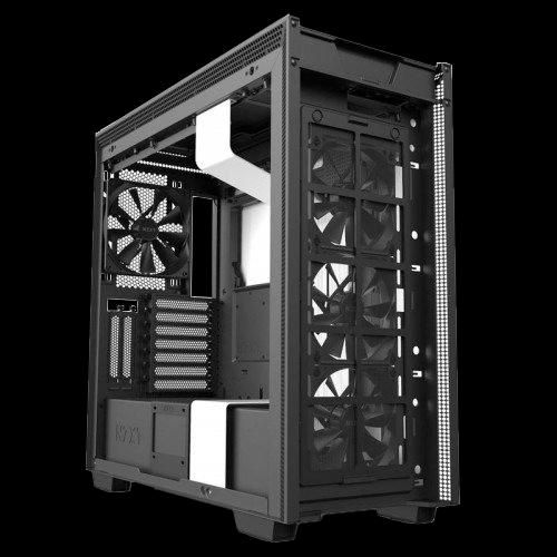 NZXT H710i ATX Mid Tower, Front I/O USB Type-C Port, Tempered Glass Side, RGB Lighting
