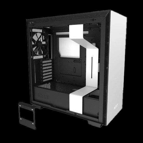 NZXT H710i ATX Mid Tower, Front I/O USB Type-C Port, Tempered Glass Side, RGB Lighting