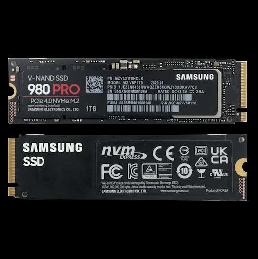 Samsung 980 Pro NVMe PCIe Gen 4 SSD