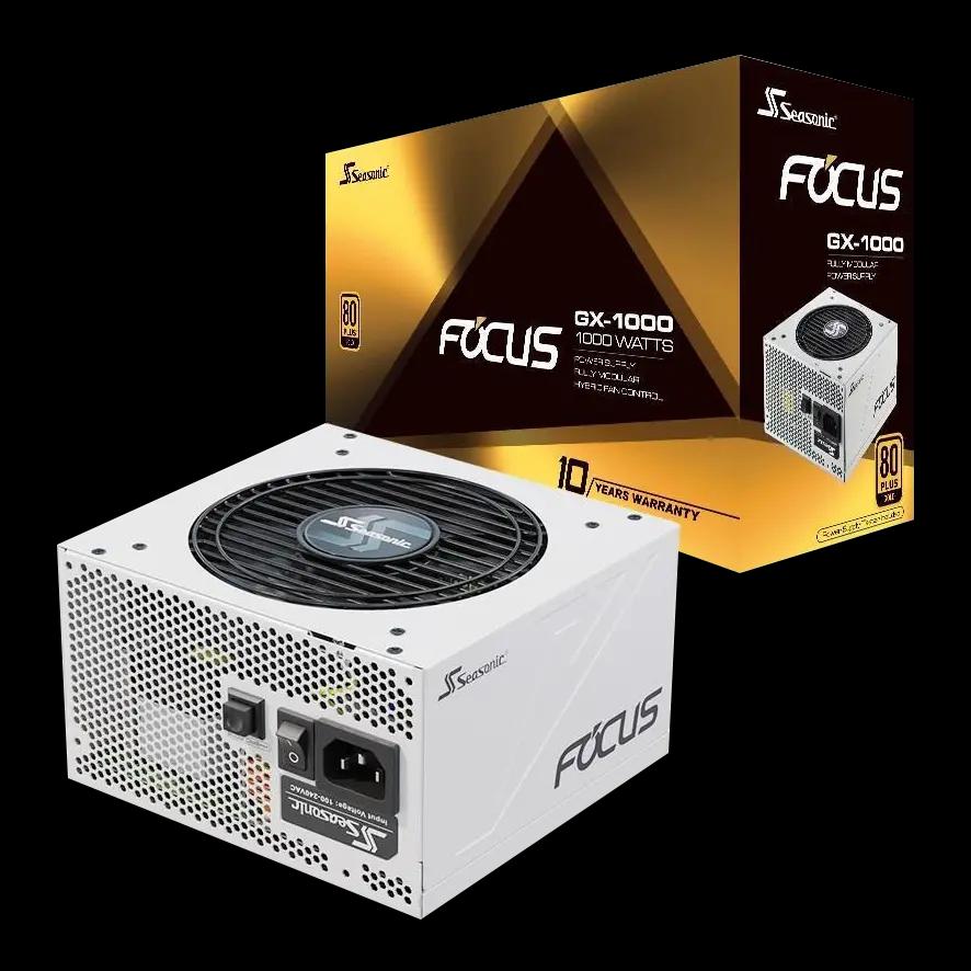 Seasonic FOCUS GX-1000, 1000W 80+ Gold, Full-Modular