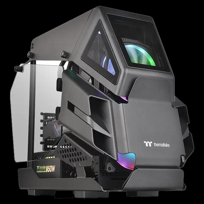 Thermaltake AH T200 SPCC/4mm Tempered Glass*2