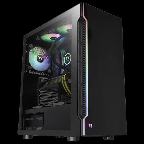Thermaltake H200 TG RGB ATX Mid Tower Chassis