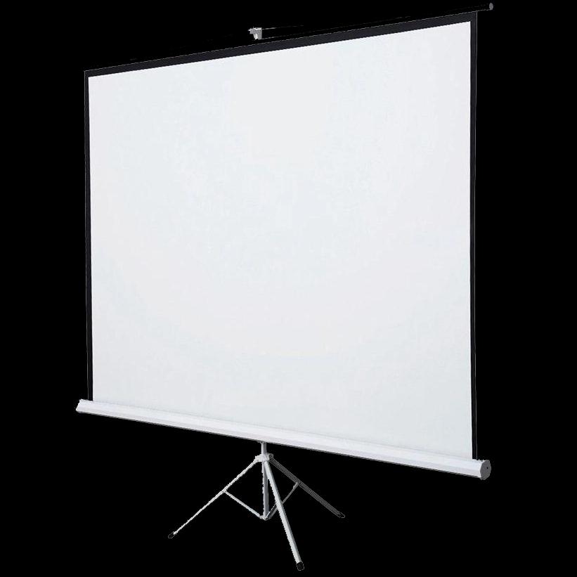 Goldkist Vesta Tripod Screen
Tripod Screen 60"x80",100" Diagonal 4:3 (5feet height, 6.7feet width) 