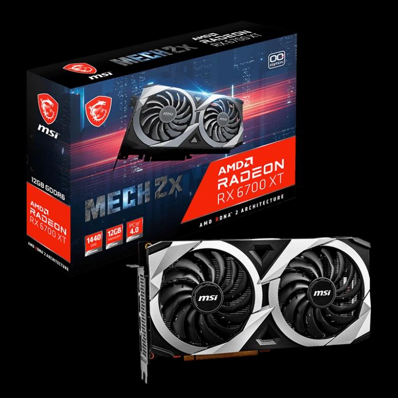 Amazon | MSI Radeon RX 6700 XT MECH 2X 12G OC グラフィックス