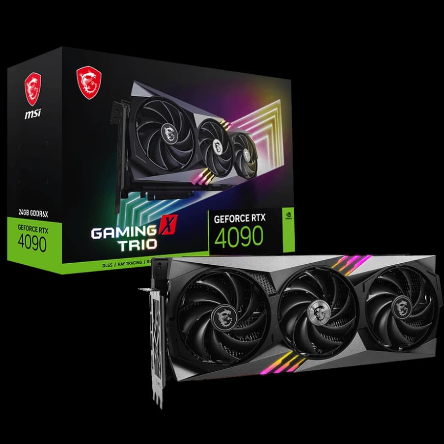 Buy MSI GeForce RTX 4090 Gaming X Trio 24G Graphics Card
