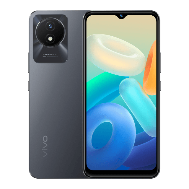 Vivo Y02 Smartphone With Helio P22 , 6.51 Inches Immersive HD+ Display , 2.5D Trendy Design , 5000 mAh Powerful Battery , Funtouch OS 12
