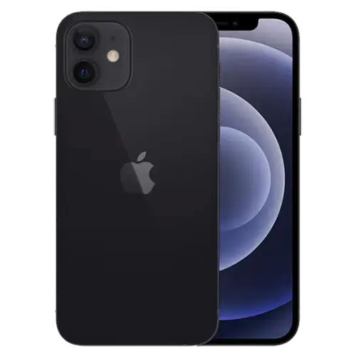 iPhone 12 With 6.1 Inches OLED Display , iOS 14.1, upgradable to iOS 16.6 , Apple A14 Bionic (5 nm) , 12MP Dual Camera , Li-Ion 2815 mAh Battrey
