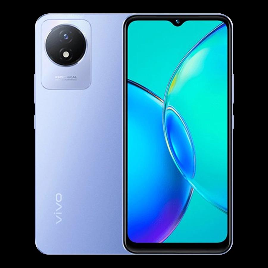 Vivo Y02t Smartphone With 6.51 Inches IPS LCD Display , Android 13 , Mediatek Helio P35 , 8MP Single Camera , Li-Po 5000 mAh Powerful non-removable Battery
