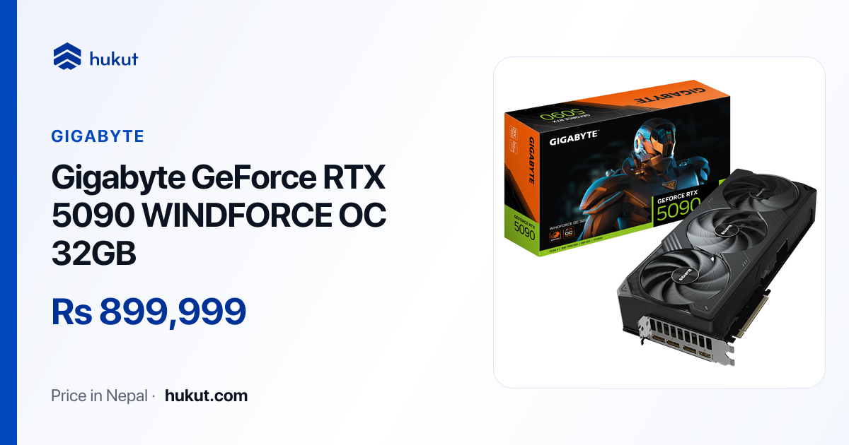 Buy Gigabyte GeForce RTX 5090 WINDFORCE OC 32GB at Best Price in